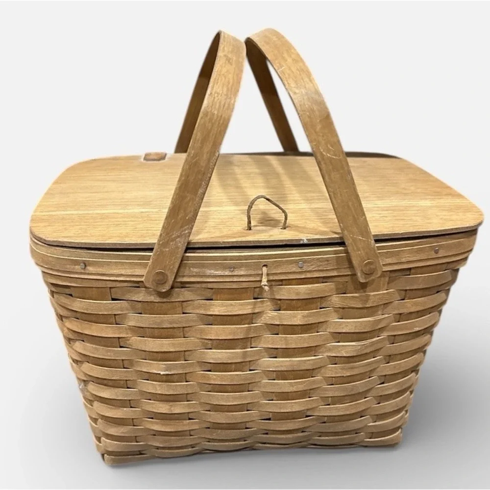 Vintage Longaberger‎ X Large Picnic Basket